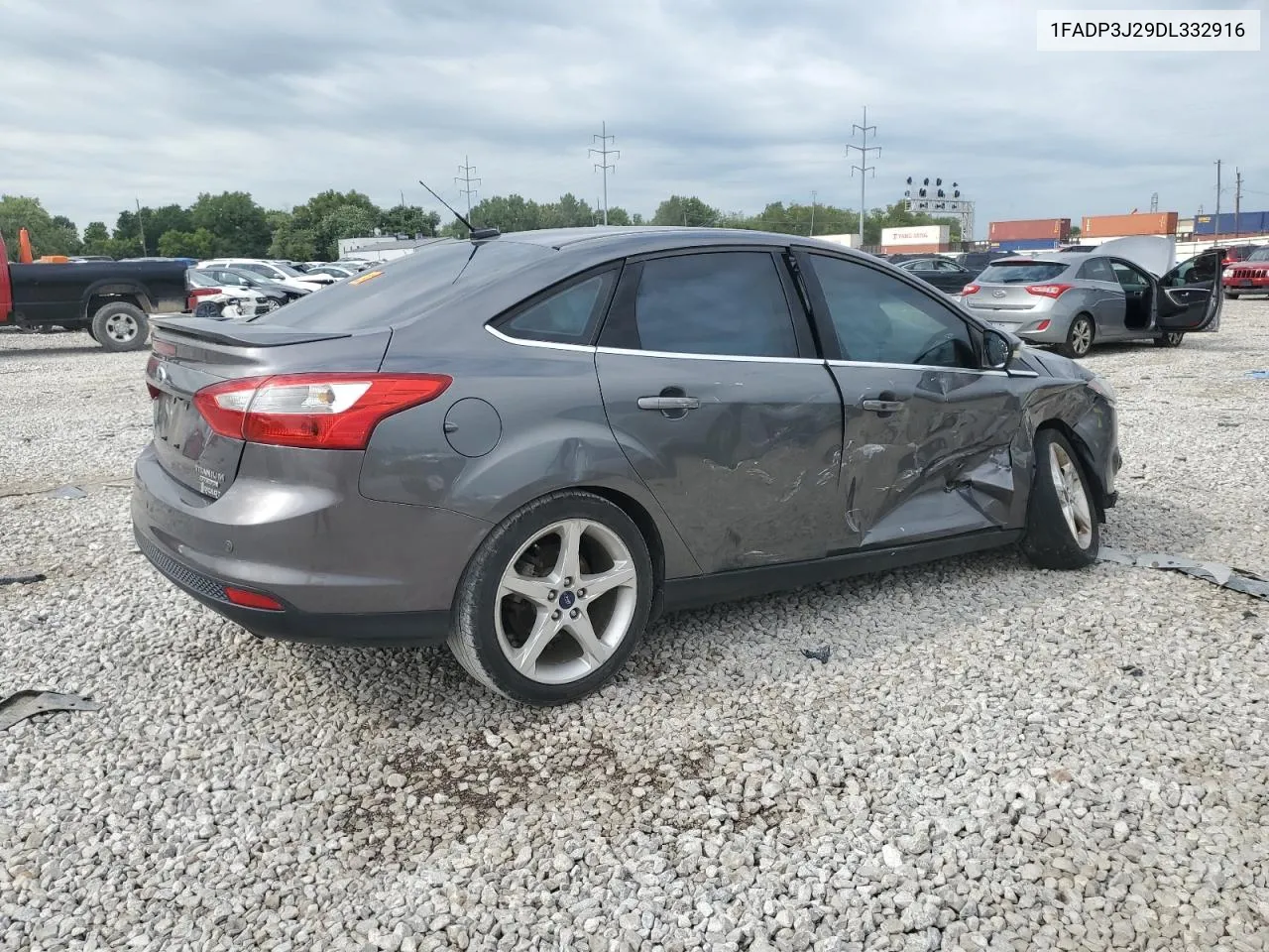 1FADP3J29DL332916 2013 Ford Focus Titanium