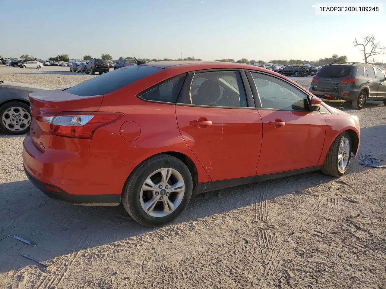 2013 Ford Focus Se VIN: 1FADP3F20DL189248 Lot: 66575474