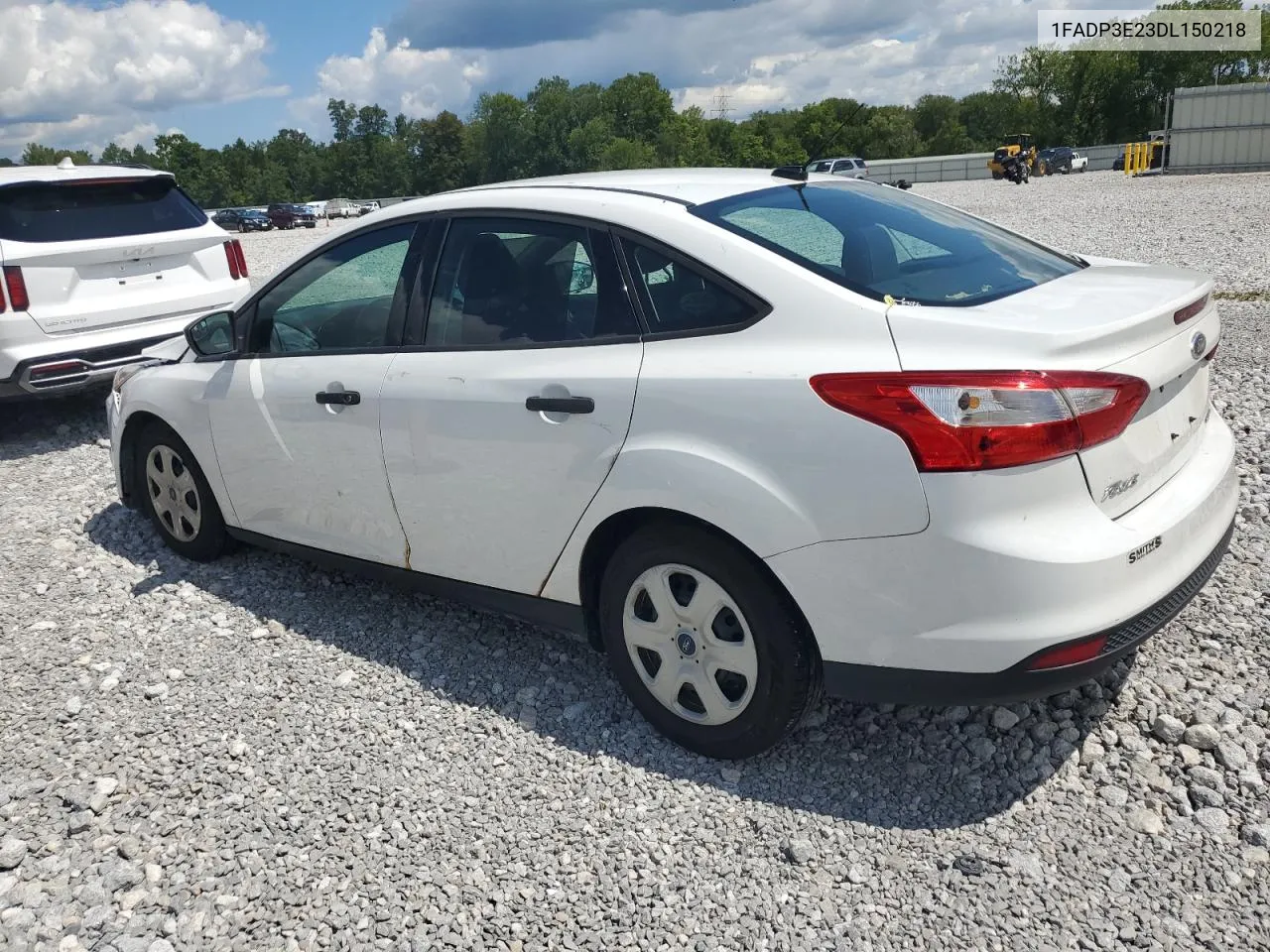 2013 Ford Focus S VIN: 1FADP3E23DL150218 Lot: 66842464