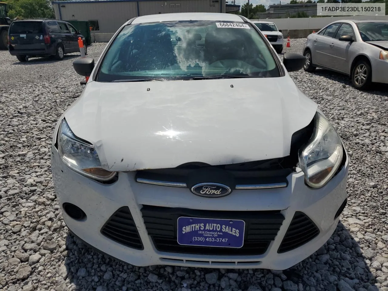 2013 Ford Focus S VIN: 1FADP3E23DL150218 Lot: 66842464