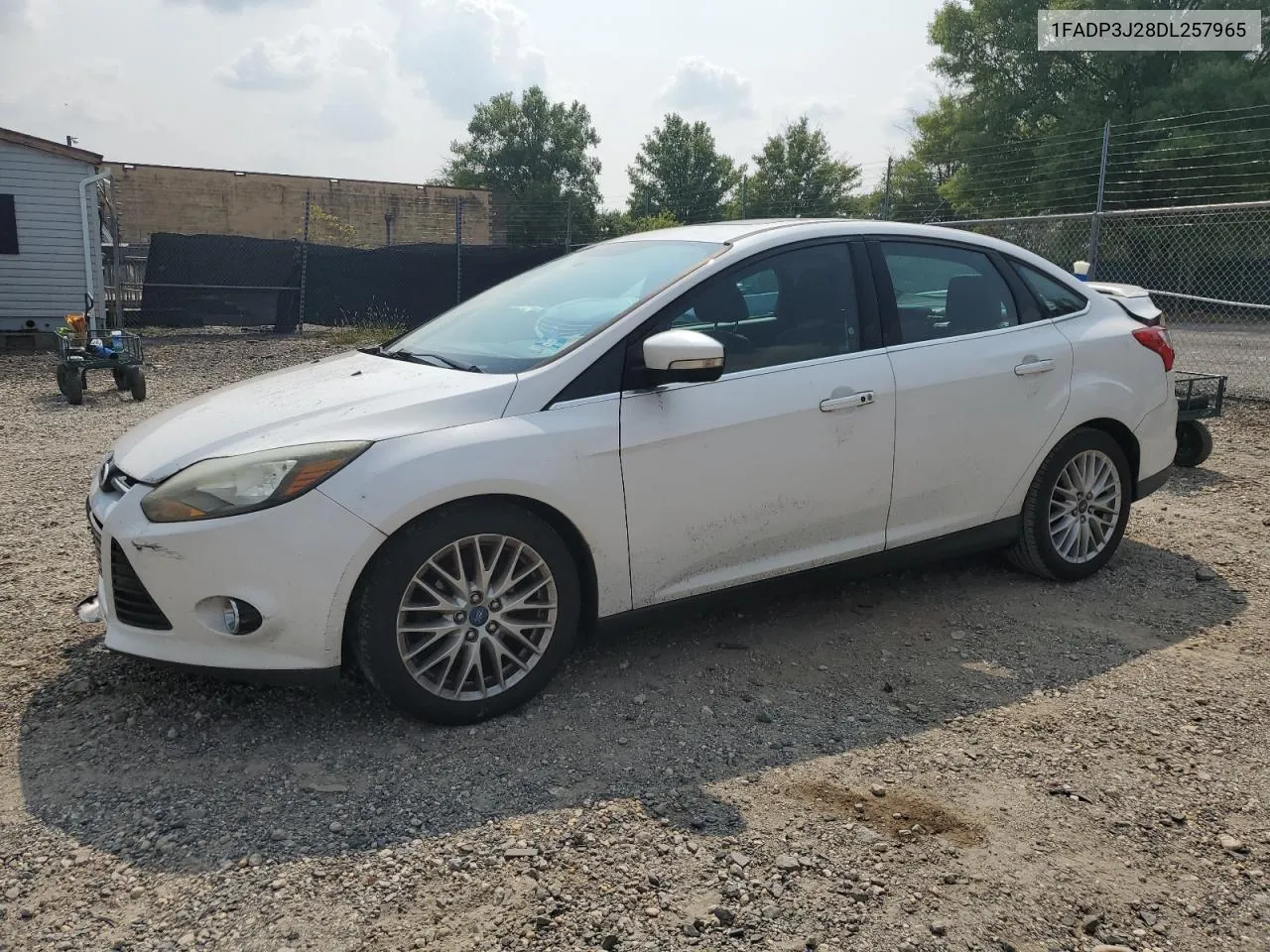 1FADP3J28DL257965 2013 Ford Focus Titanium