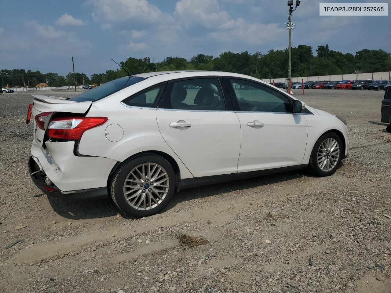 2013 Ford Focus Titanium VIN: 1FADP3J28DL257965 Lot: 67029954