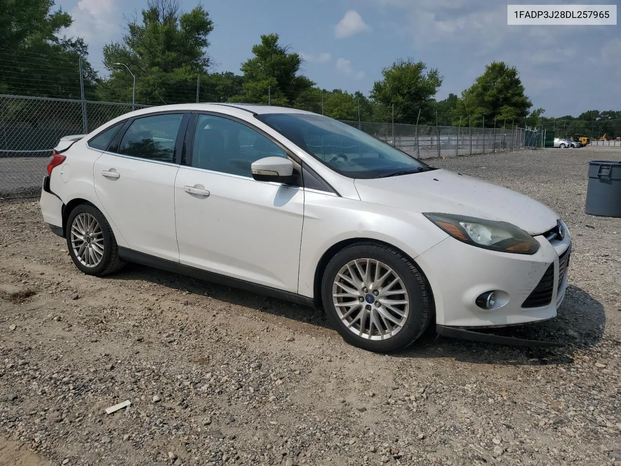 2013 Ford Focus Titanium VIN: 1FADP3J28DL257965 Lot: 67029954