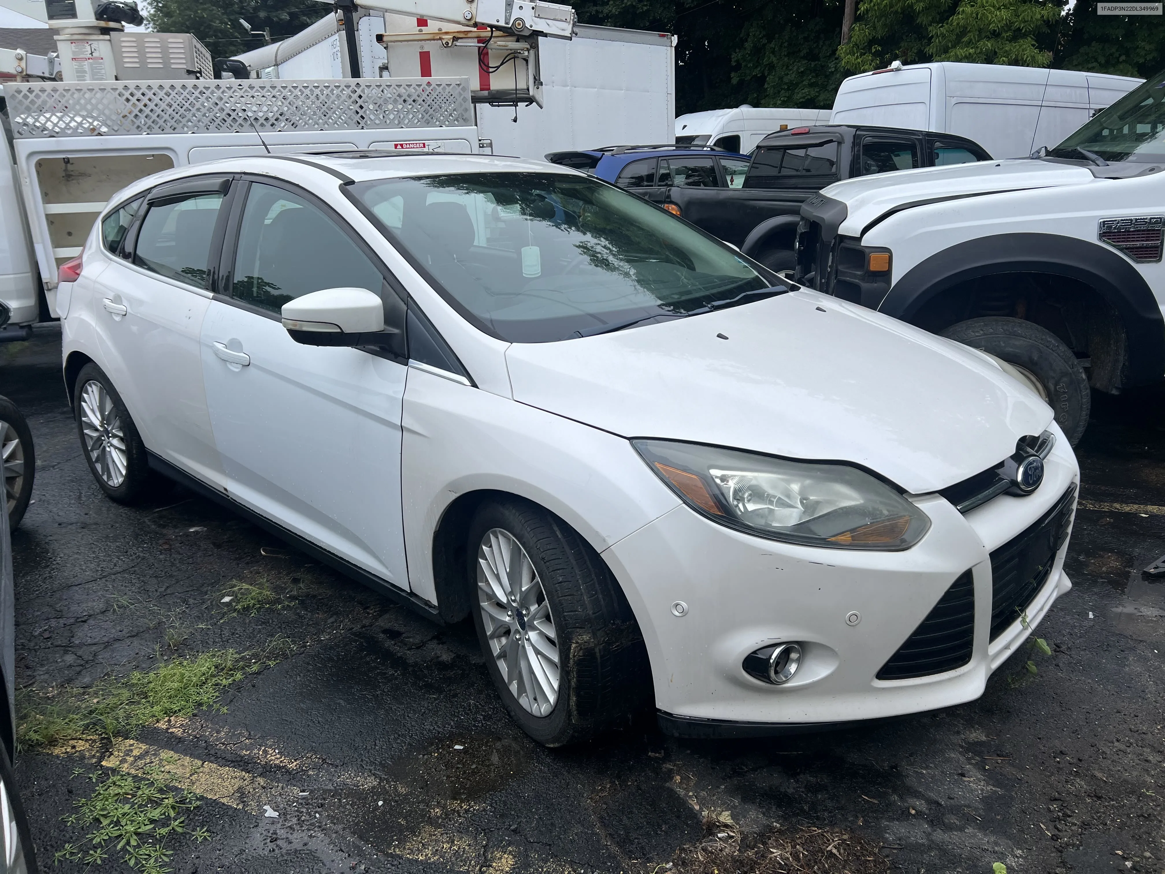 1FADP3N22DL349969 2013 Ford Focus Titanium