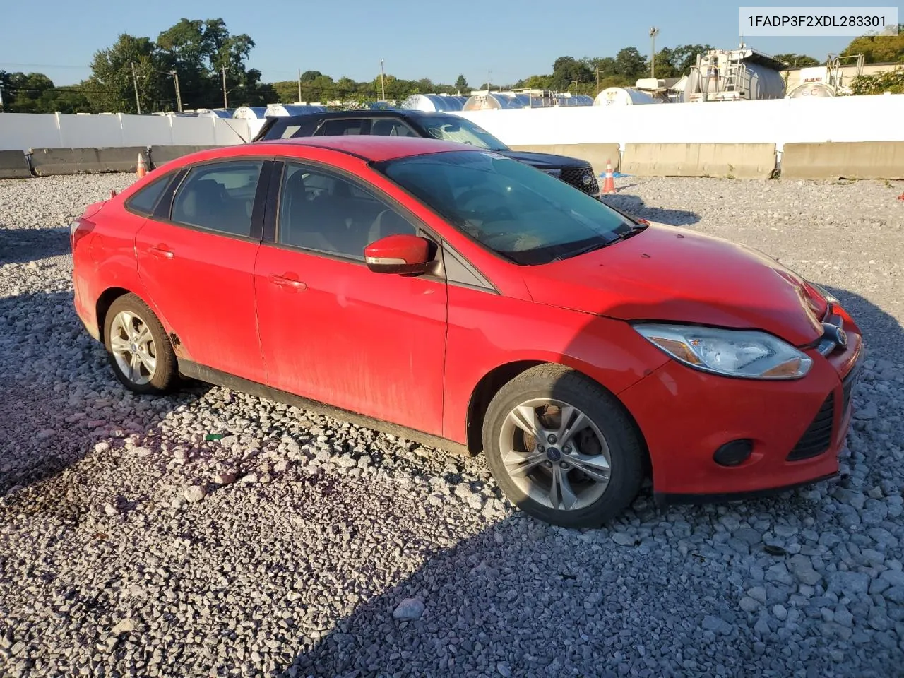 2013 Ford Focus Se VIN: 1FADP3F2XDL283301 Lot: 67356484