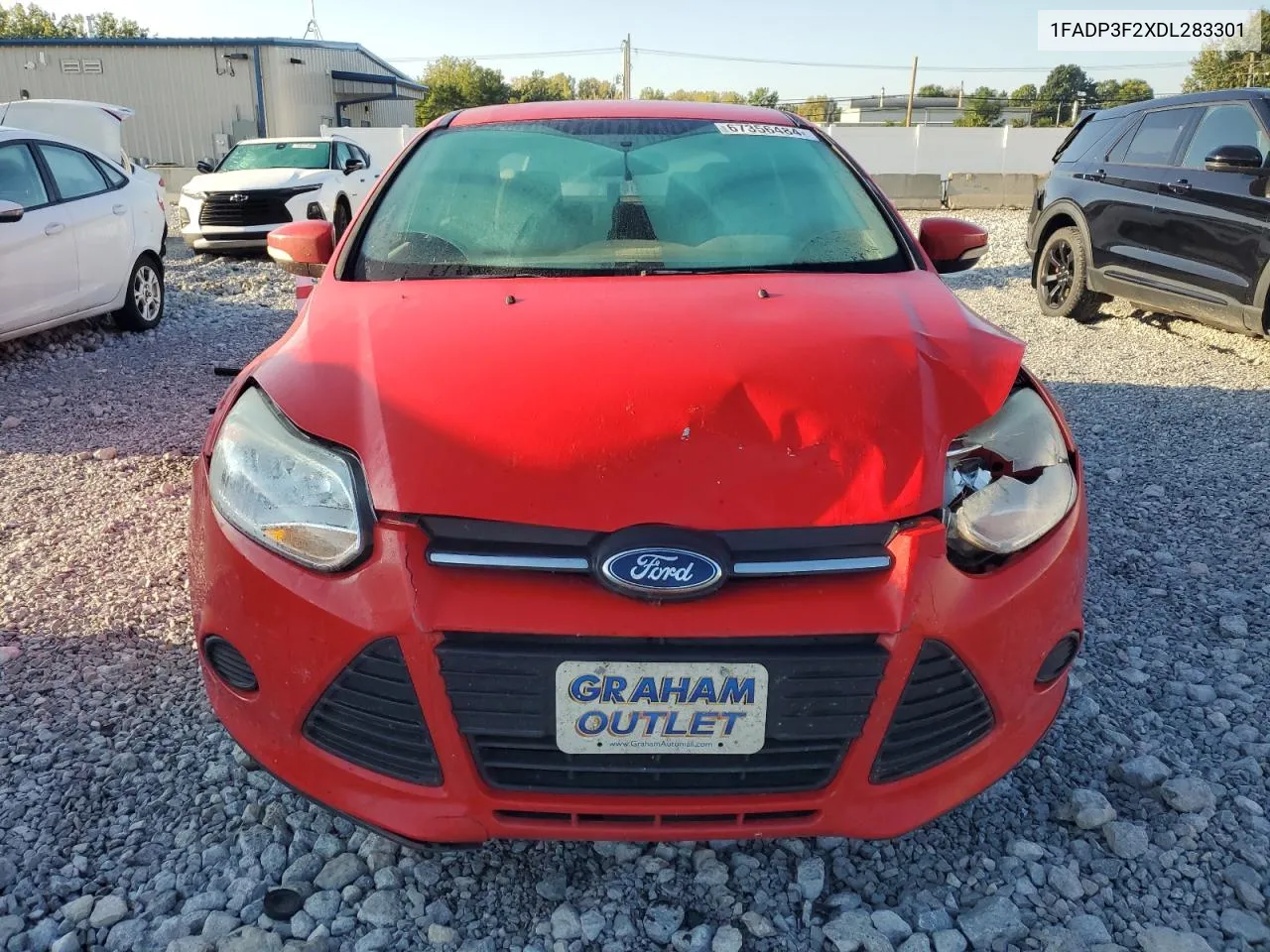 2013 Ford Focus Se VIN: 1FADP3F2XDL283301 Lot: 67356484