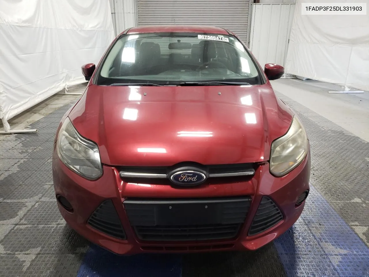 2013 Ford Focus Se VIN: 1FADP3F25DL331903 Lot: 67560474