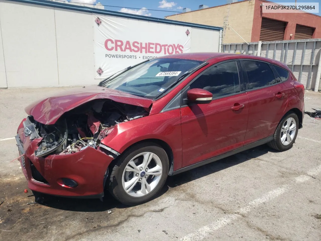 2013 Ford Focus Se VIN: 1FADP3K27DL295864 Lot: 67569384