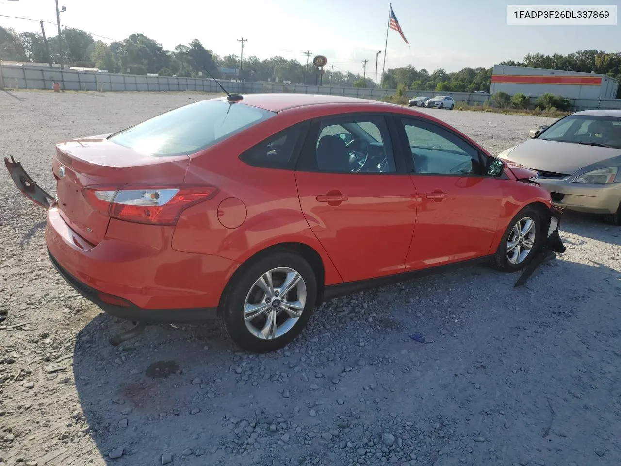 2013 Ford Focus Se VIN: 1FADP3F26DL337869 Lot: 68141274