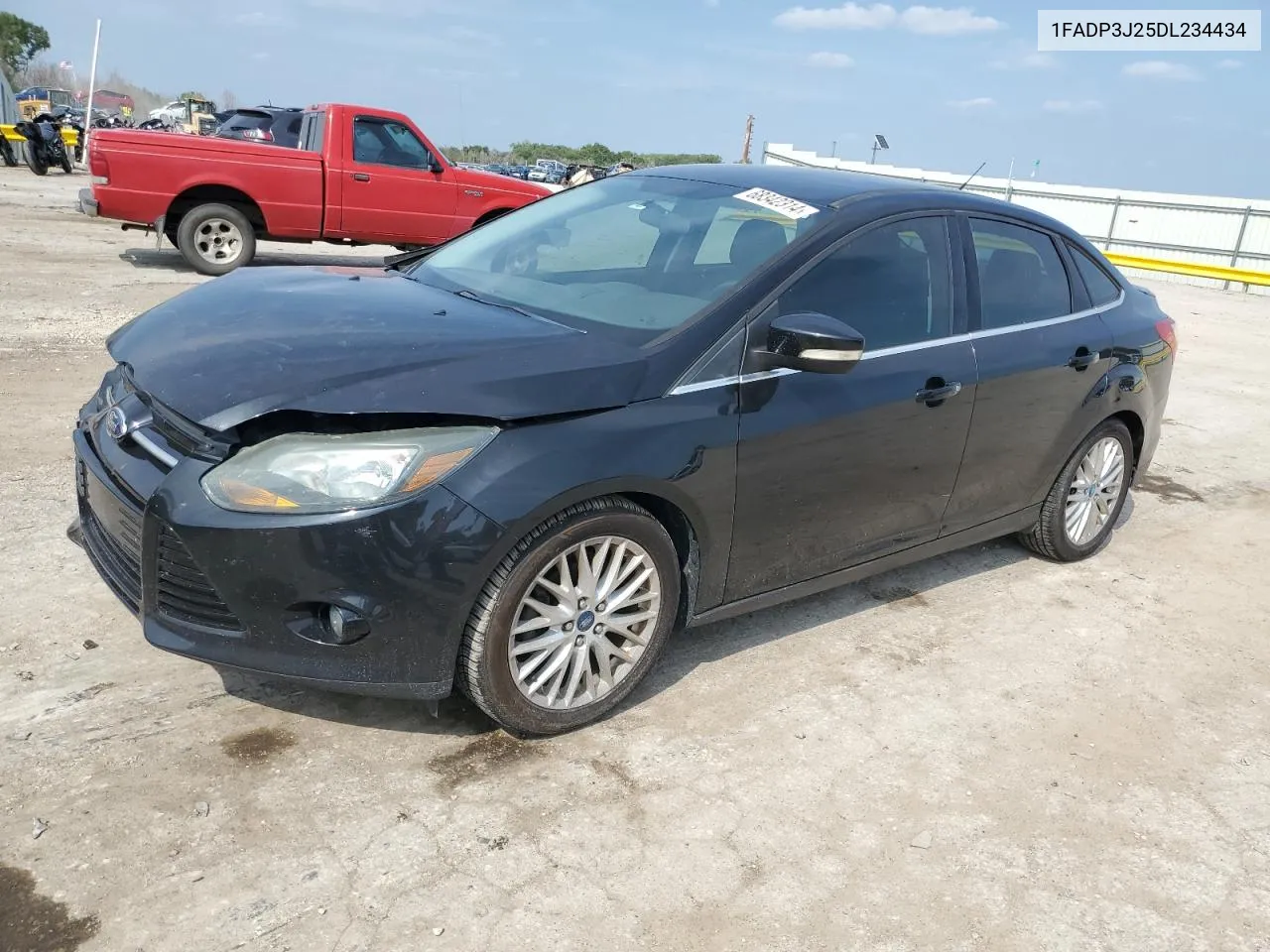 2013 Ford Focus Titanium VIN: 1FADP3J25DL234434 Lot: 68342314