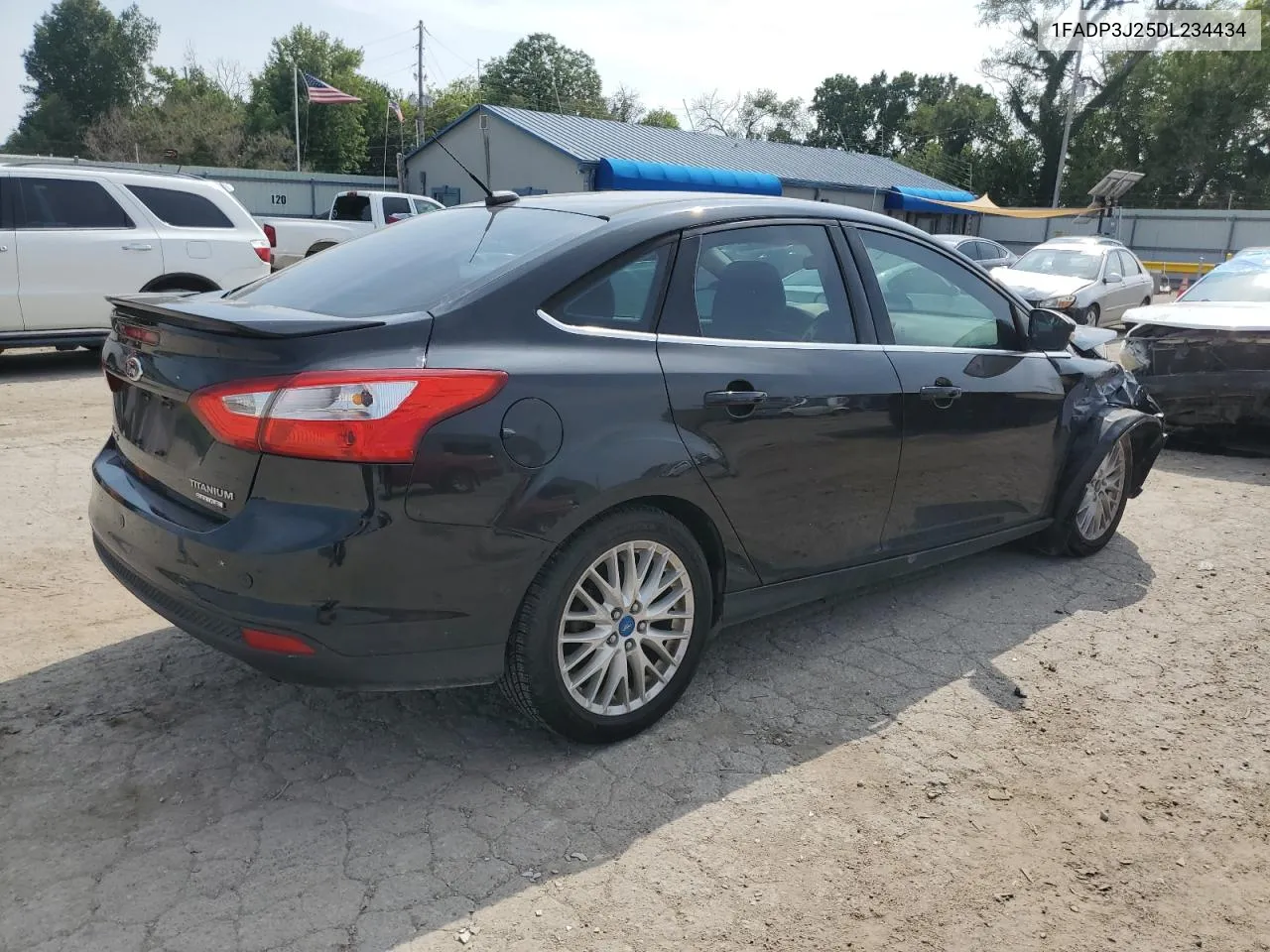 2013 Ford Focus Titanium VIN: 1FADP3J25DL234434 Lot: 68342314