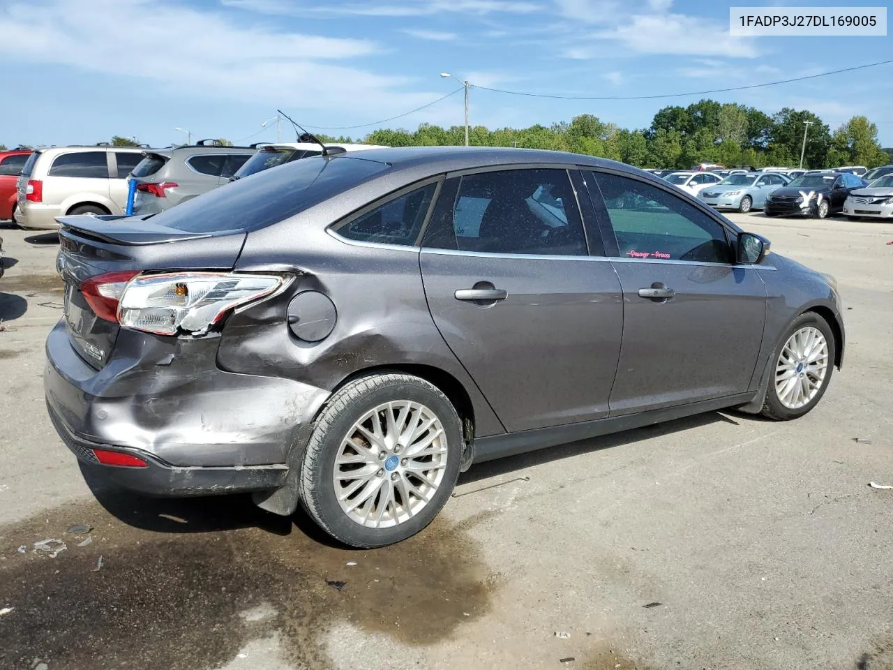 2013 Ford Focus Titanium VIN: 1FADP3J27DL169005 Lot: 68345834