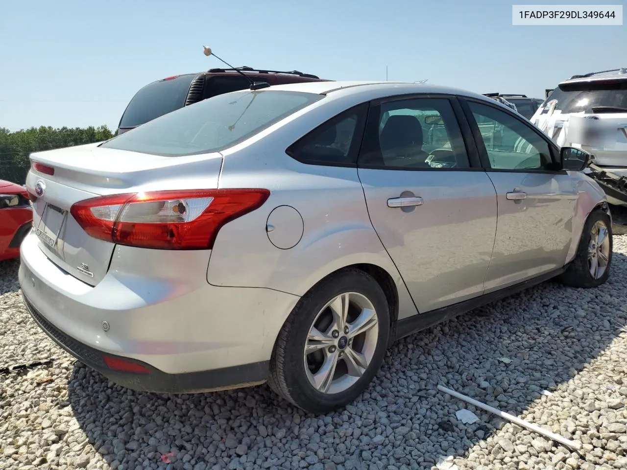 2013 Ford Focus Se VIN: 1FADP3F29DL349644 Lot: 68628644