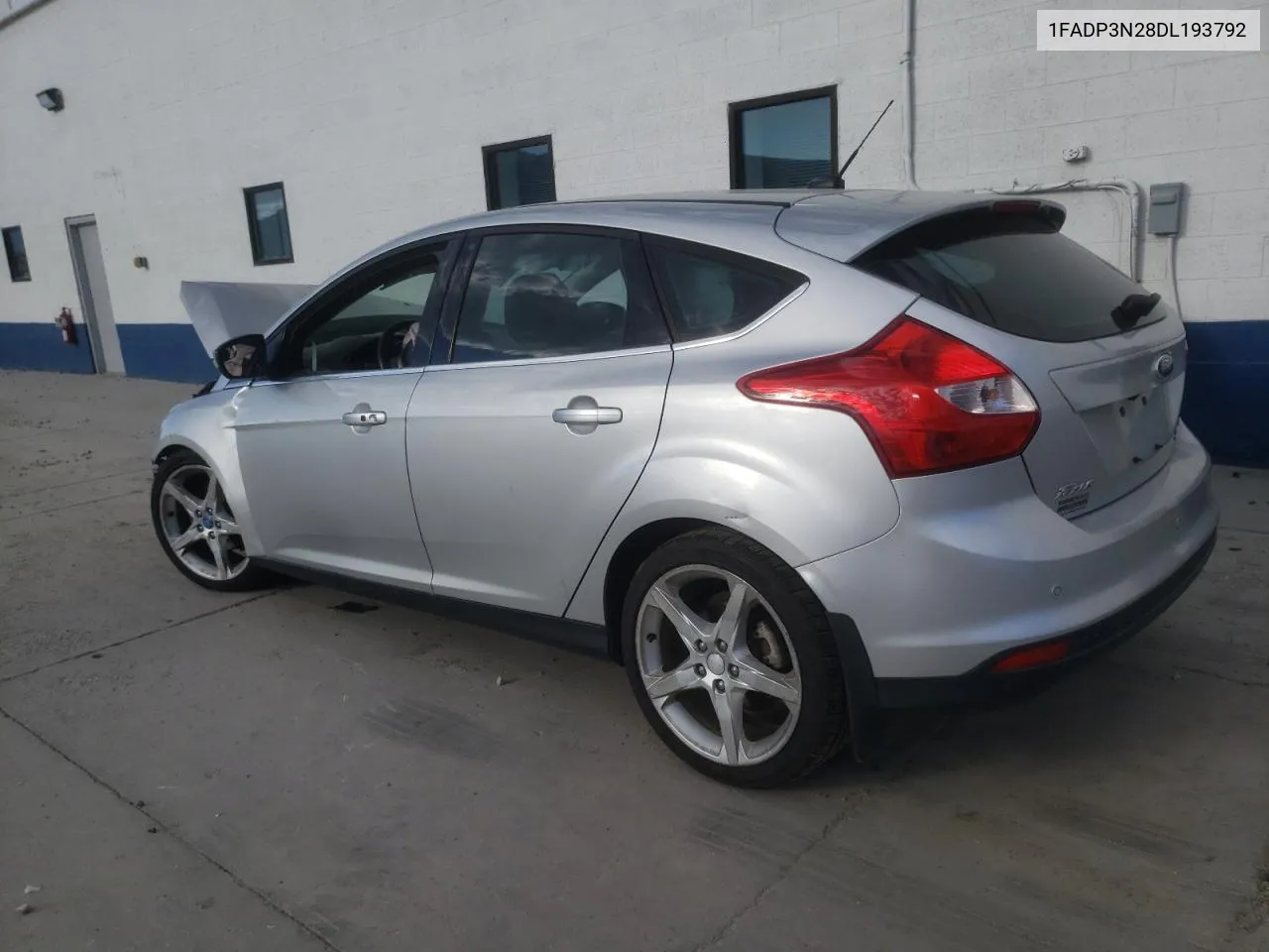 2013 Ford Focus Titanium VIN: 1FADP3N28DL193792 Lot: 68754494