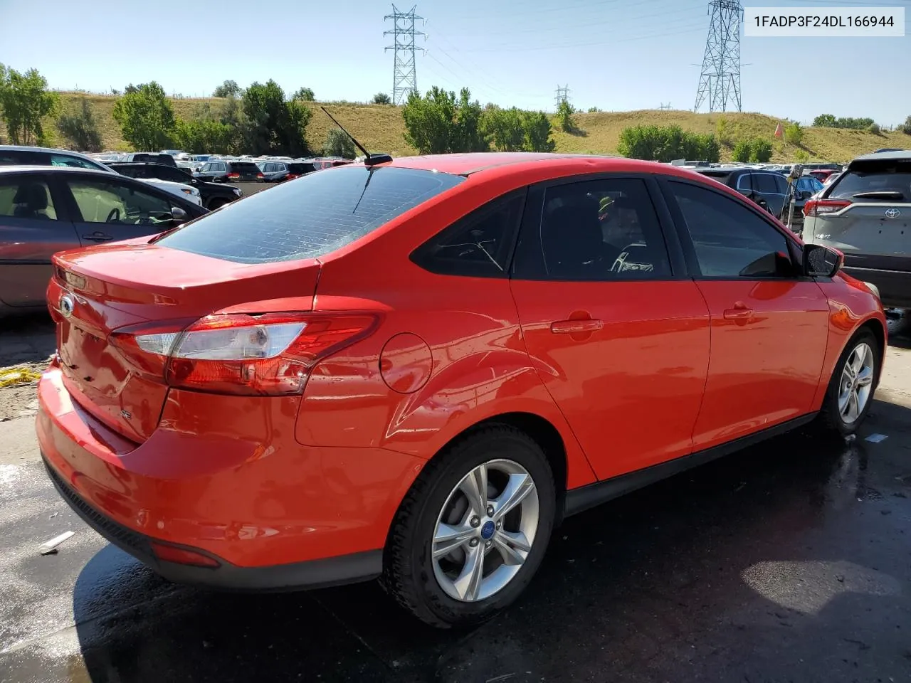 2013 Ford Focus Se VIN: 1FADP3F24DL166944 Lot: 68885554