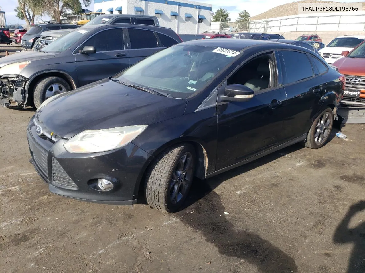 2013 Ford Focus Se VIN: 1FADP3F28DL195766 Lot: 68931614