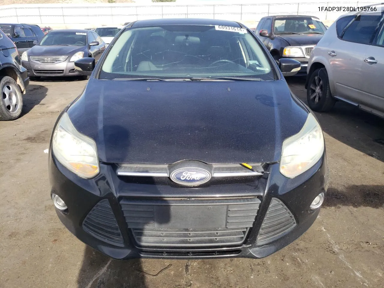 2013 Ford Focus Se VIN: 1FADP3F28DL195766 Lot: 68931614