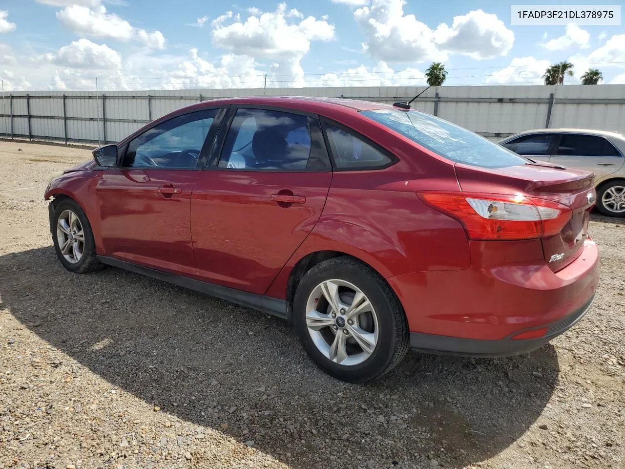 2013 Ford Focus Se VIN: 1FADP3F21DL378975 Lot: 68970874