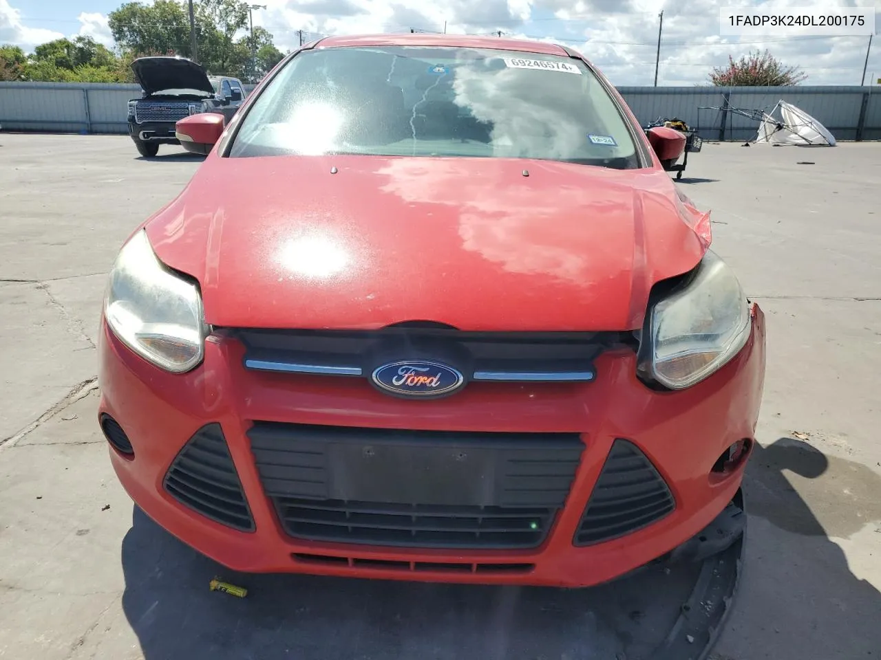 2013 Ford Focus Se VIN: 1FADP3K24DL200175 Lot: 69246574