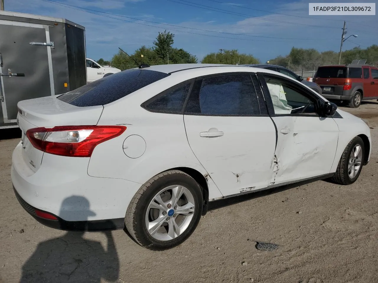 2013 Ford Focus Se VIN: 1FADP3F21DL309672 Lot: 69288414