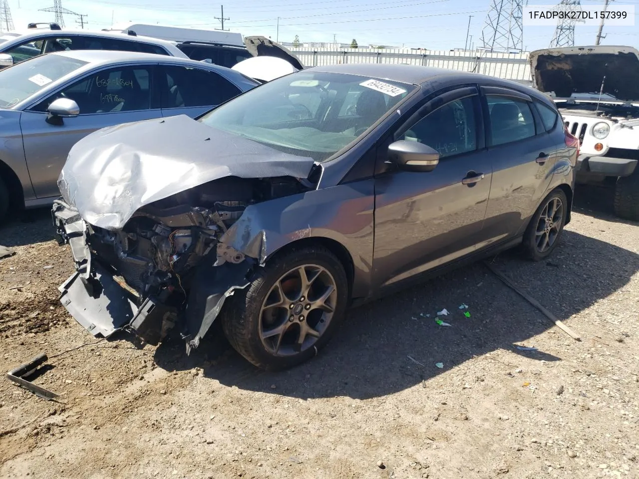 2013 Ford Focus Se VIN: 1FADP3K27DL157399 Lot: 69432734