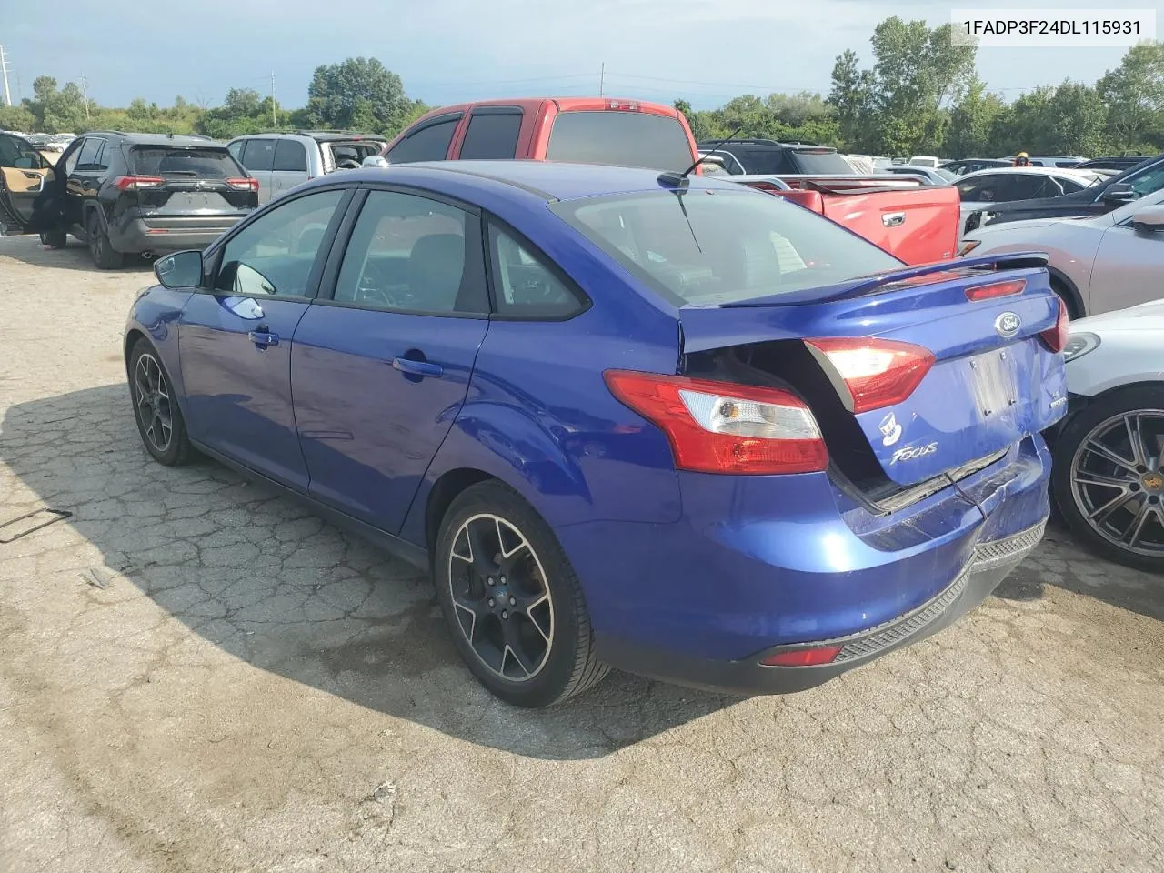 2013 Ford Focus Se VIN: 1FADP3F24DL115931 Lot: 69448454