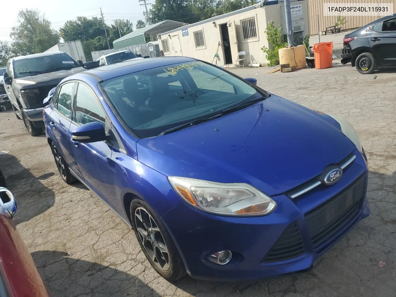 2013 Ford Focus Se VIN: 1FADP3F24DL115931 Lot: 69448454