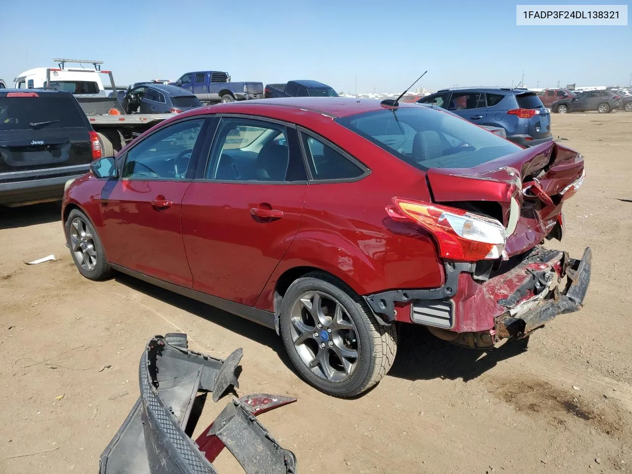 2013 Ford Focus Se VIN: 1FADP3F24DL138321 Lot: 69456764