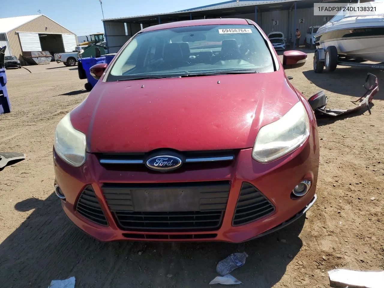 2013 Ford Focus Se VIN: 1FADP3F24DL138321 Lot: 69456764