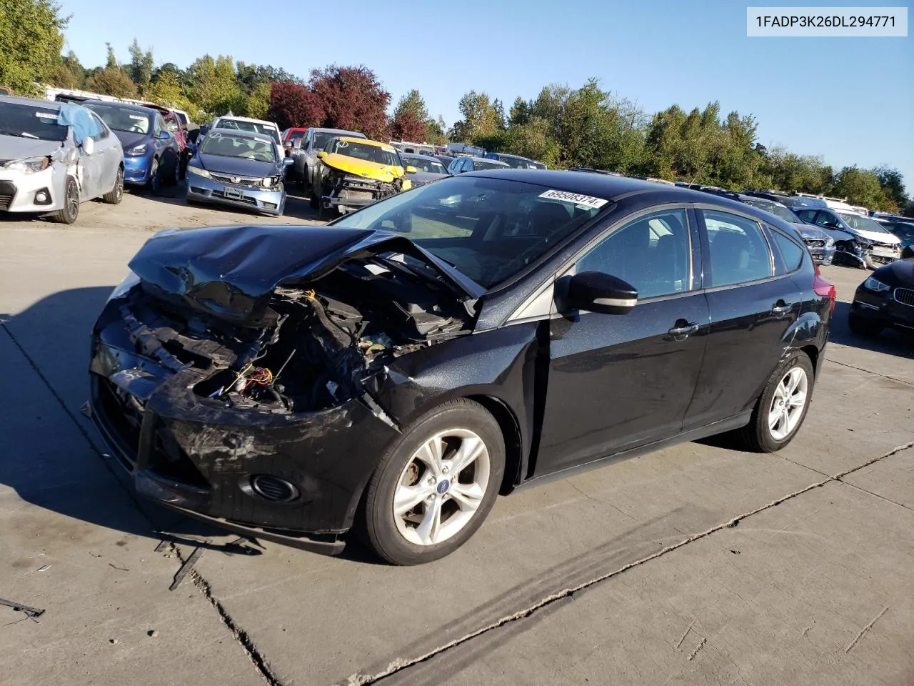 2013 Ford Focus Se VIN: 1FADP3K26DL294771 Lot: 69508374