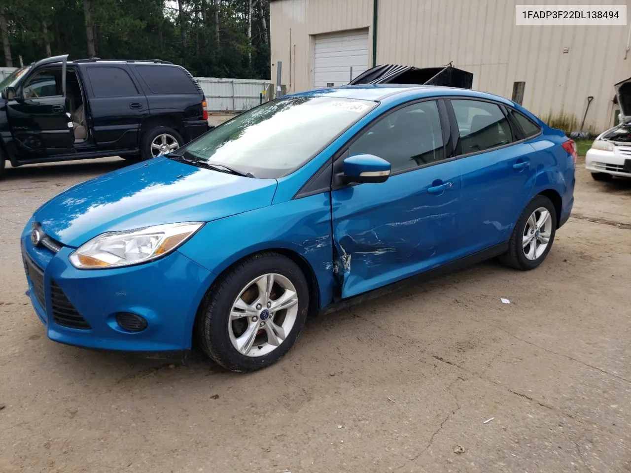 2013 Ford Focus Se VIN: 1FADP3F22DL138494 Lot: 69520064