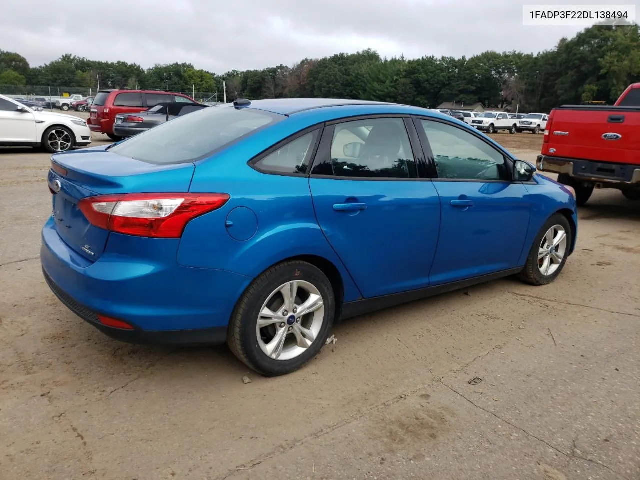 2013 Ford Focus Se VIN: 1FADP3F22DL138494 Lot: 69520064