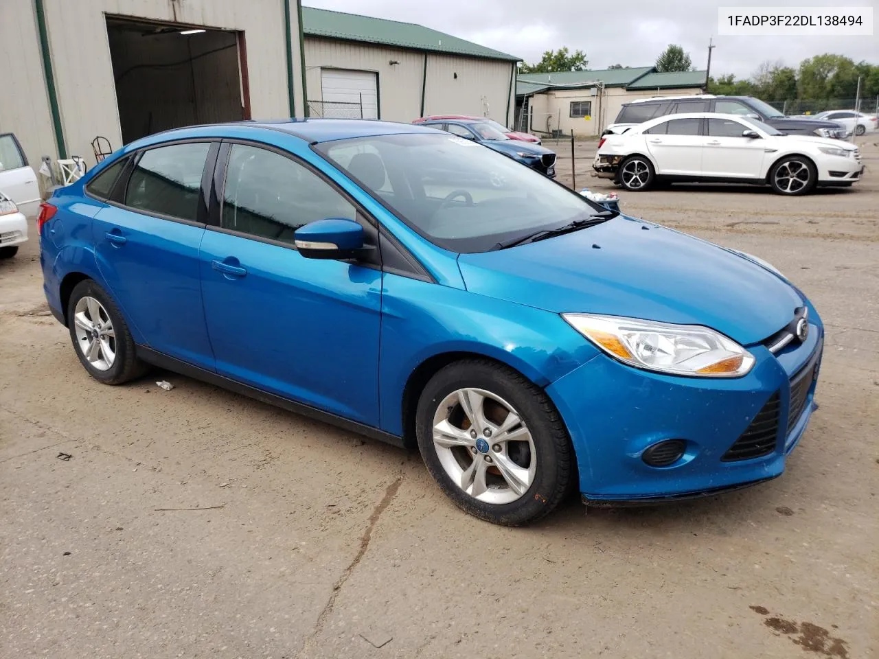 2013 Ford Focus Se VIN: 1FADP3F22DL138494 Lot: 69520064