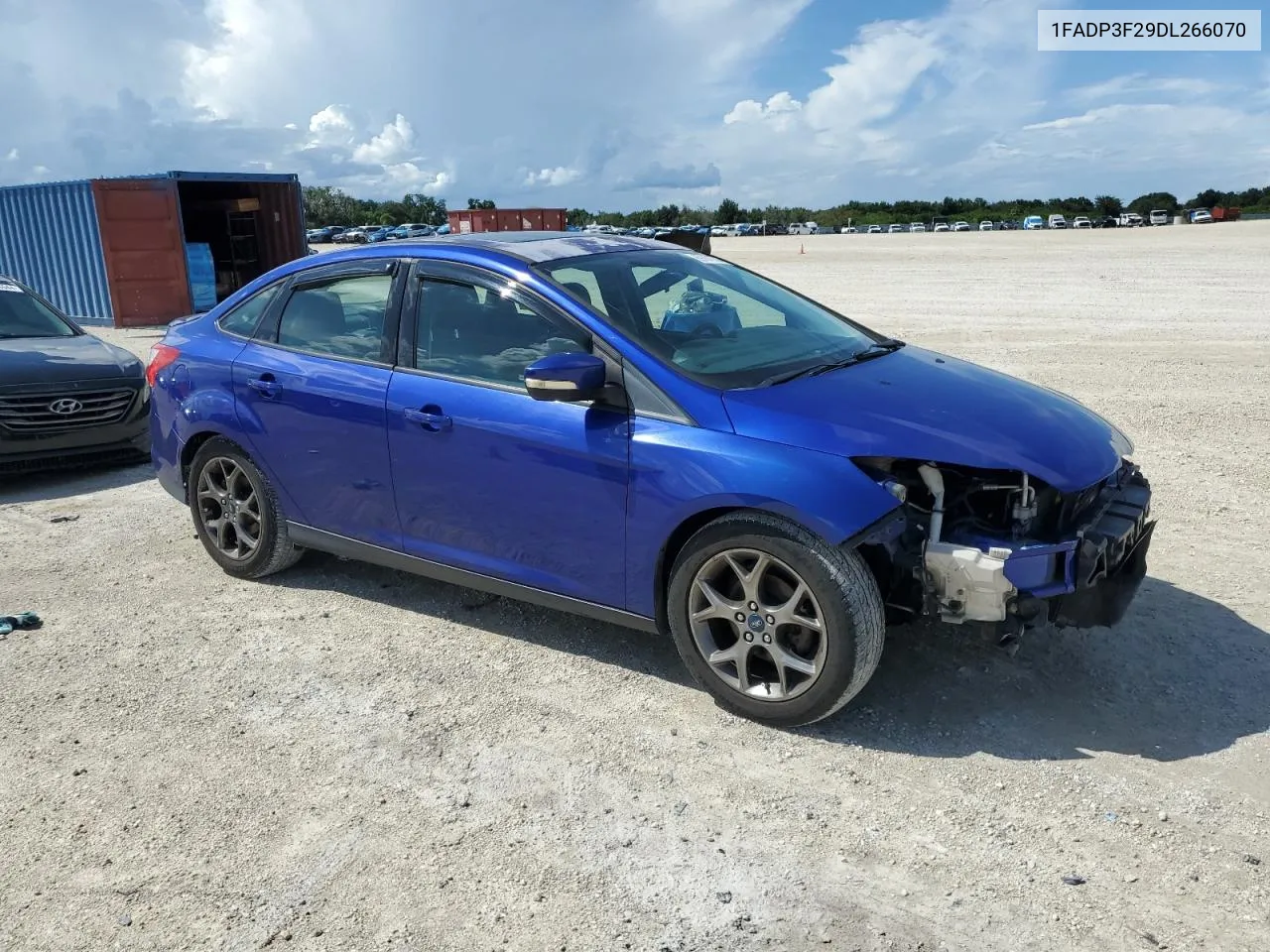 2013 Ford Focus Se VIN: 1FADP3F29DL266070 Lot: 69701774