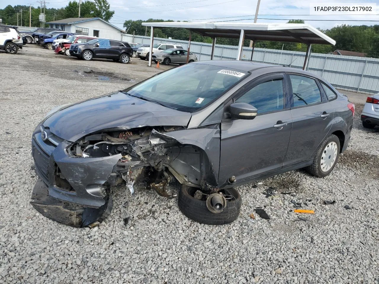 2013 Ford Focus Se VIN: 1FADP3F23DL217902 Lot: 69868964