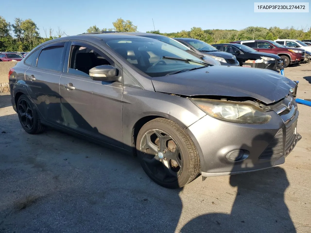 2013 Ford Focus Se VIN: 1FADP3F23DL274472 Lot: 70005164