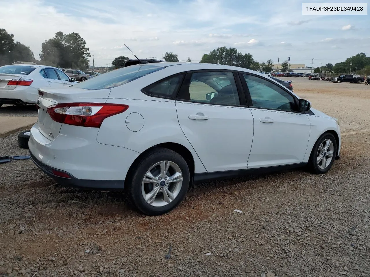 2013 Ford Focus Se VIN: 1FADP3F23DL349428 Lot: 70170474