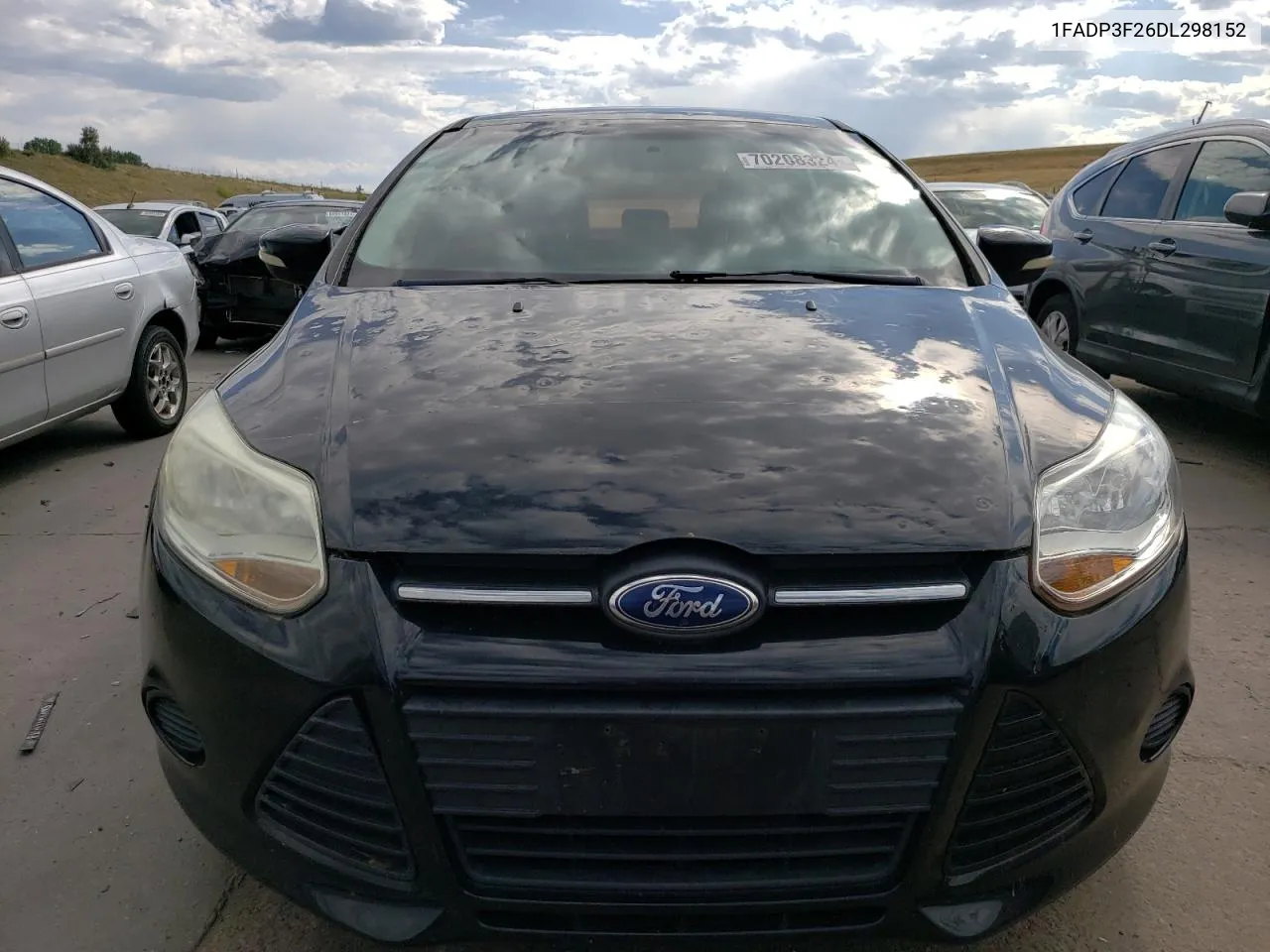 2013 Ford Focus Se VIN: 1FADP3F26DL298152 Lot: 70208324