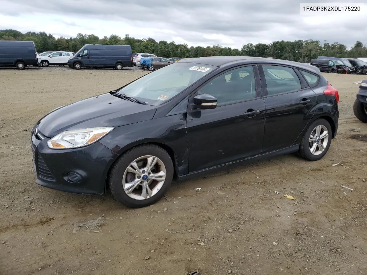 2013 Ford Focus Se VIN: 1FADP3K2XDL175220 Lot: 70258904