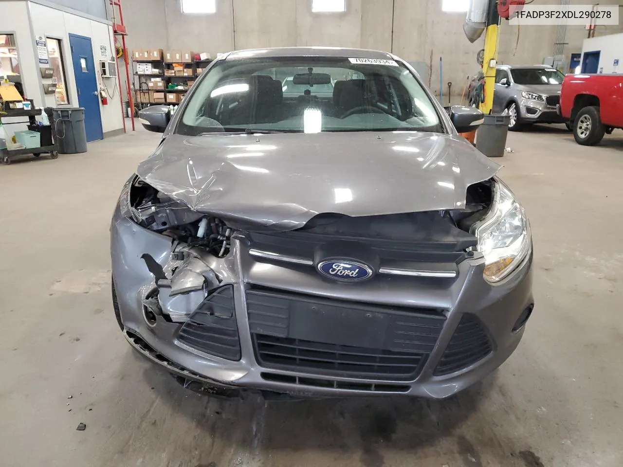 2013 Ford Focus Se VIN: 1FADP3F2XDL290278 Lot: 70263934