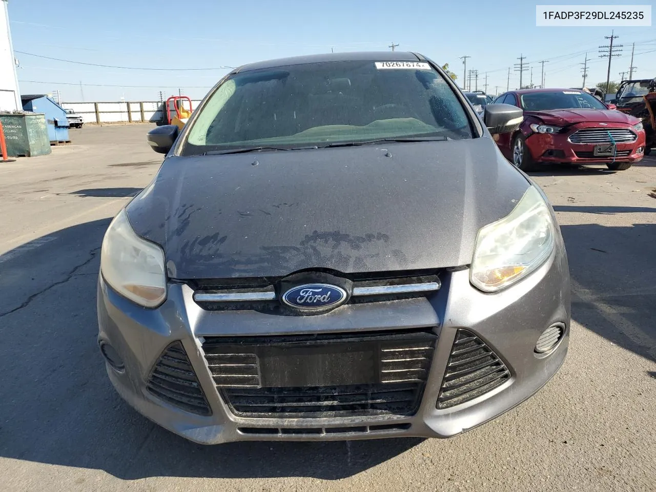 2013 Ford Focus Se VIN: 1FADP3F29DL245235 Lot: 70267874