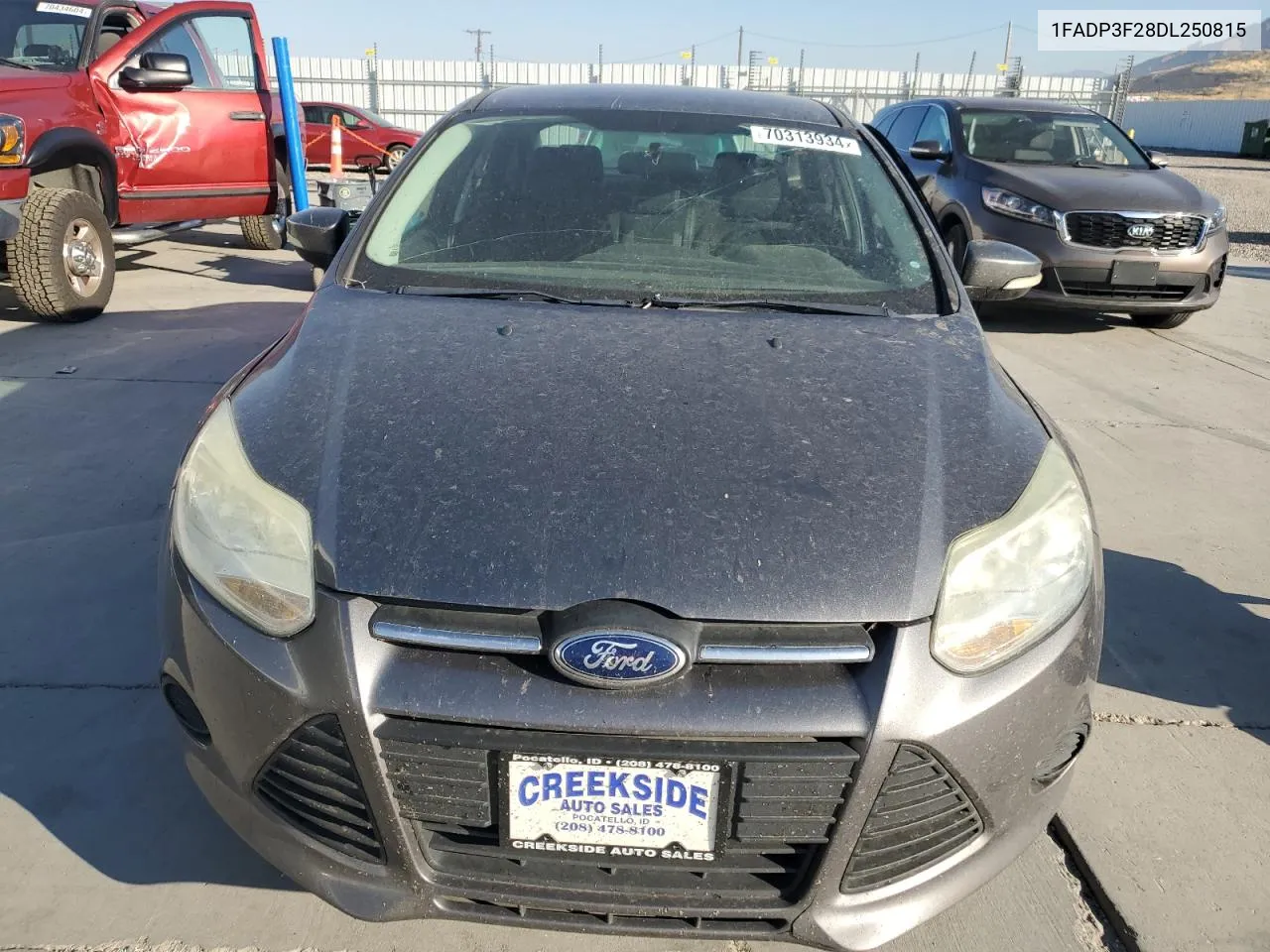 2013 Ford Focus Se VIN: 1FADP3F28DL250815 Lot: 70313934