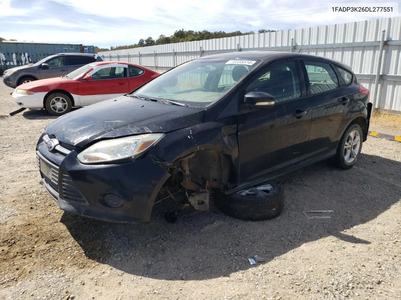 2013 Ford Focus Se VIN: 1FADP3K26DL277551 Lot: 70335514