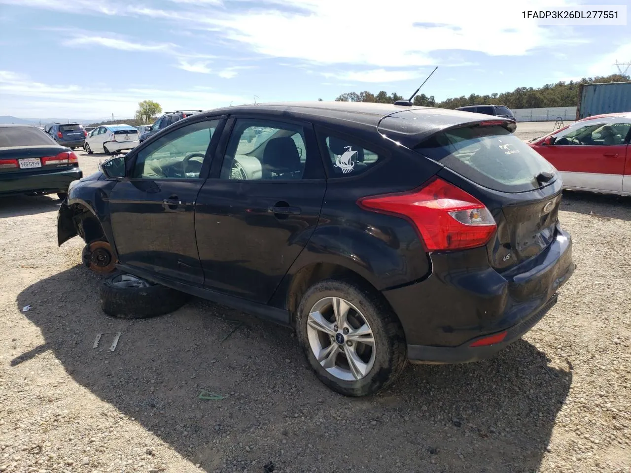 2013 Ford Focus Se VIN: 1FADP3K26DL277551 Lot: 70335514