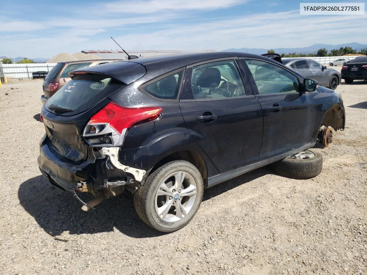 2013 Ford Focus Se VIN: 1FADP3K26DL277551 Lot: 70335514