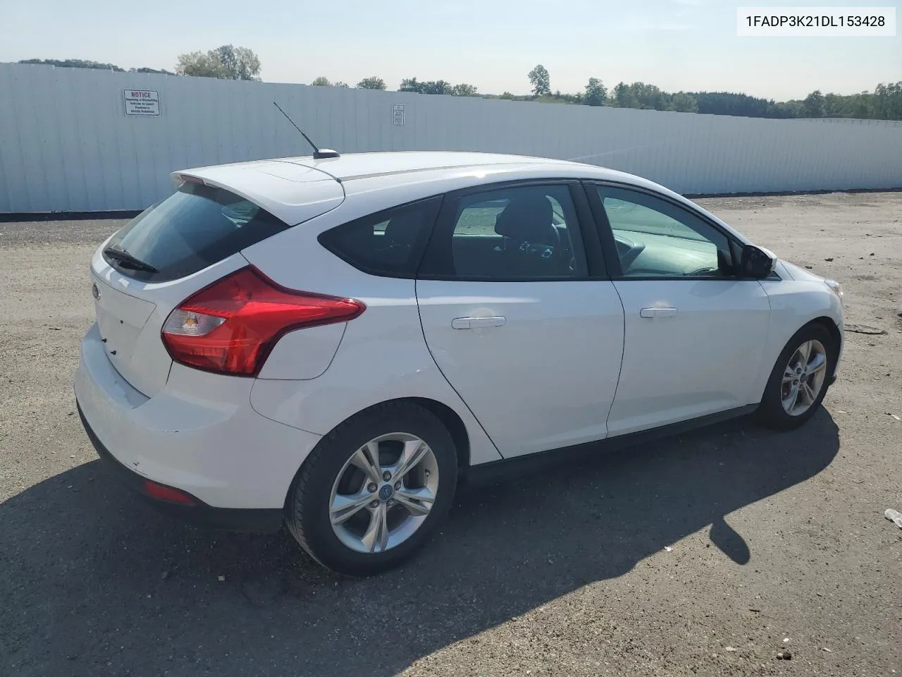 2013 Ford Focus Se VIN: 1FADP3K21DL153428 Lot: 70380704