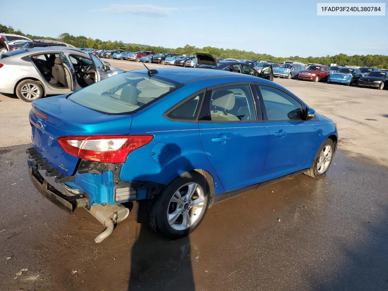 2013 Ford Focus Se VIN: 1FADP3F24DL380784 Lot: 70603024