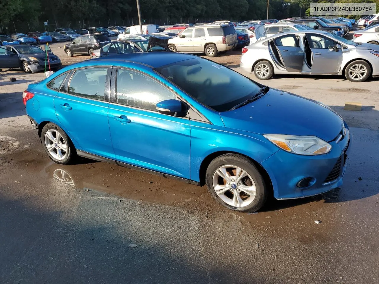 2013 Ford Focus Se VIN: 1FADP3F24DL380784 Lot: 70603024