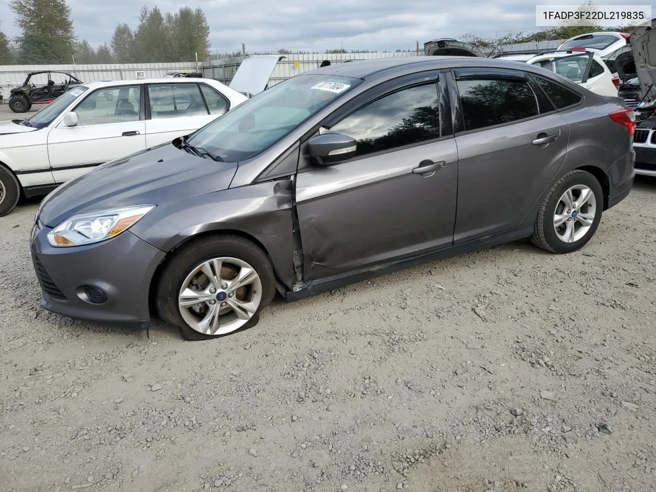 2013 Ford Focus Se VIN: 1FADP3F22DL219835 Lot: 70717804