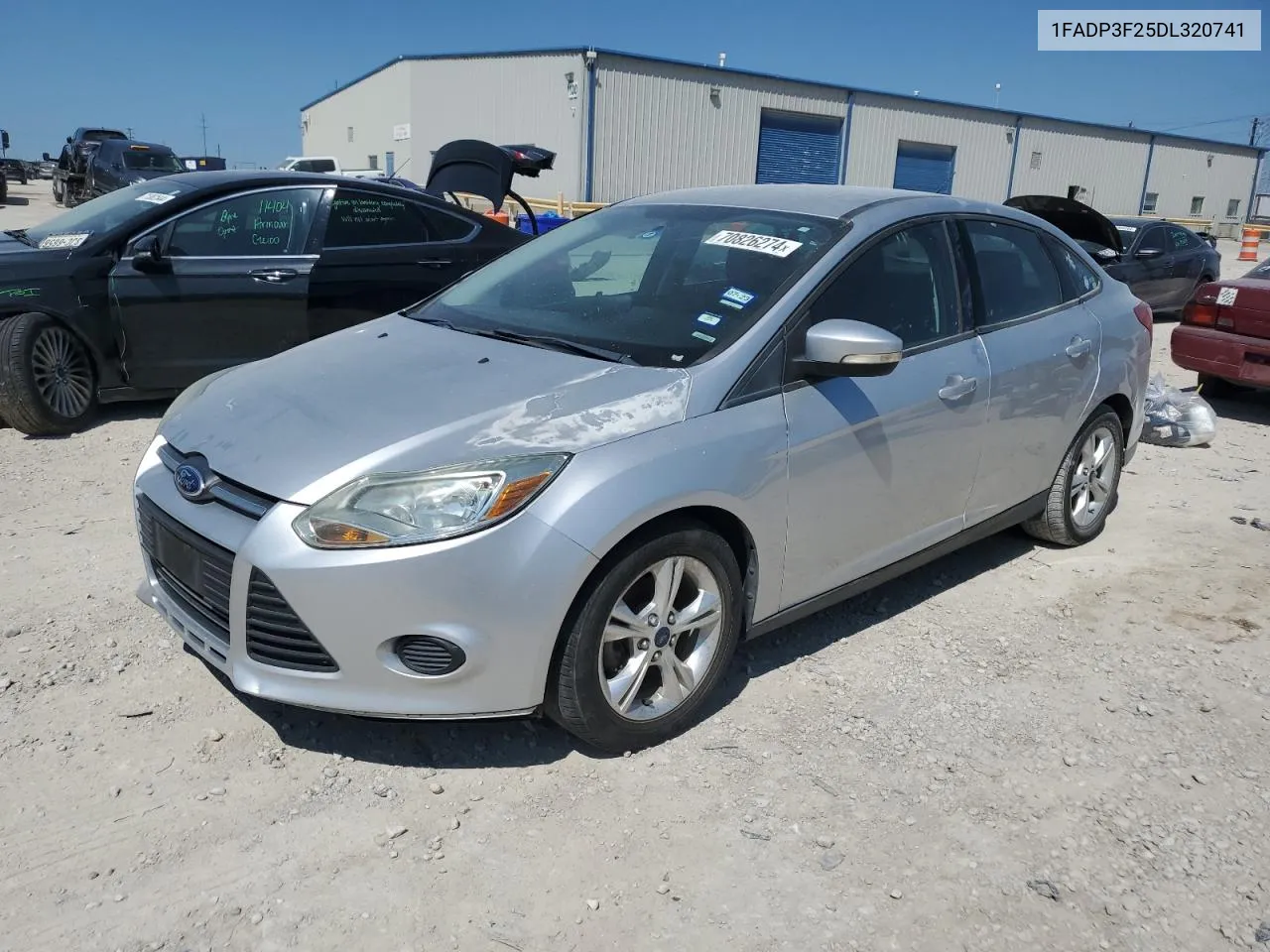 2013 Ford Focus Se VIN: 1FADP3F25DL320741 Lot: 70826274